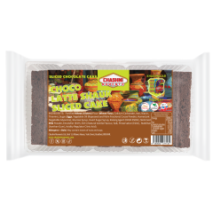 Sliced Chocolate Cake